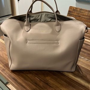 Mina baie Emmy Midi Vegan Leather in Sand